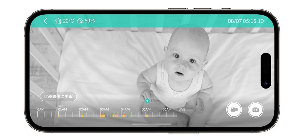 CuboAi Plus スマートベビーモニター 高精度ナイトビジョン