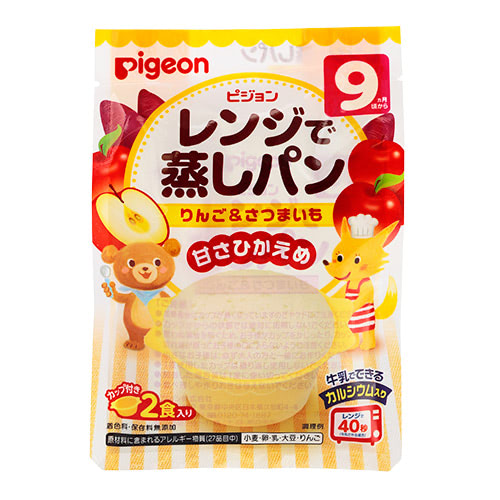 赤ちゃん　蒸しパン