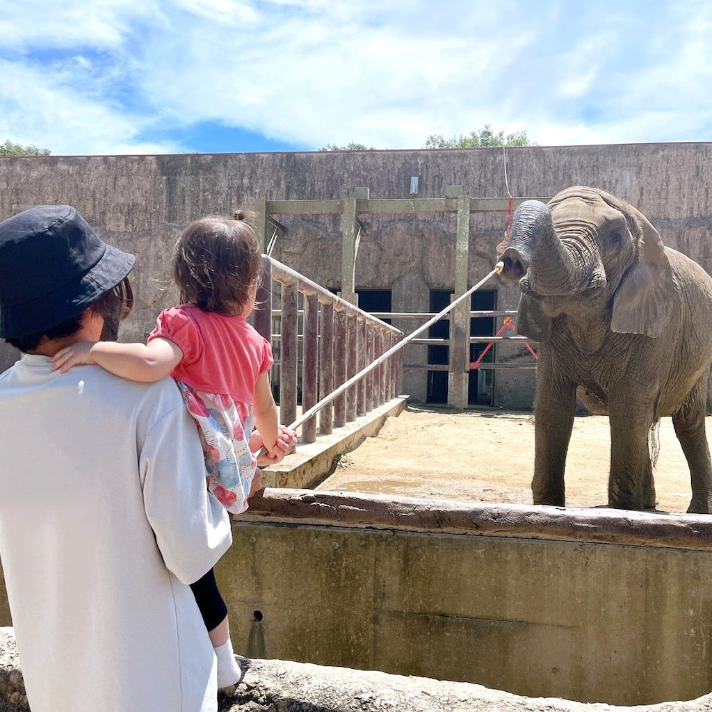 1歳　動物園