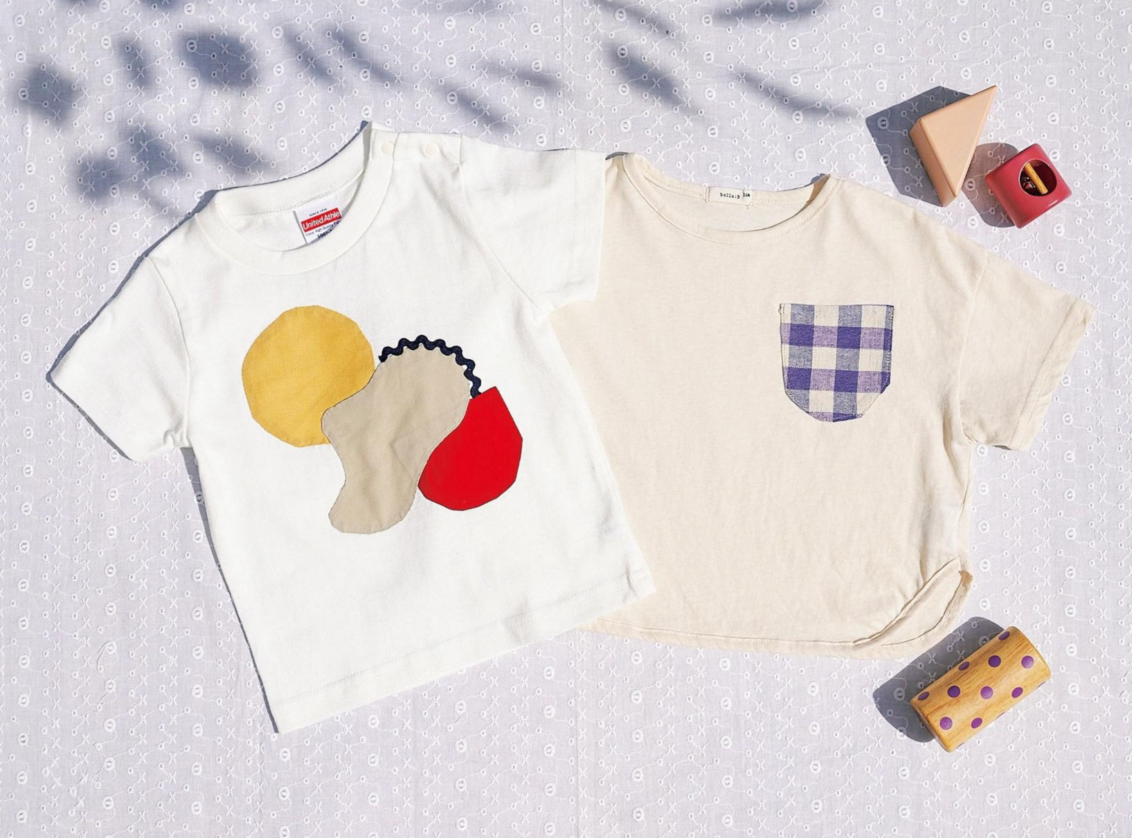 貼るだけ簡単♪かわいすぎる&hearts;ベビー＆キッズのTシャツアレンジ