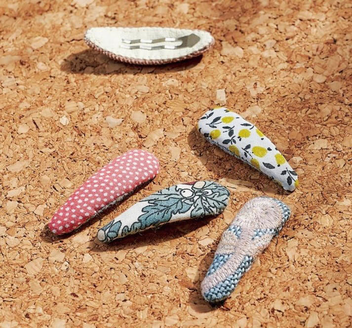 簡単ハンドメイド♪はぎれでベビーの「パッチンピン」を作ろう！