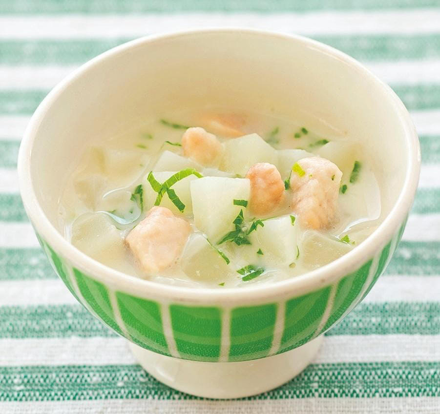 離乳食　鮭