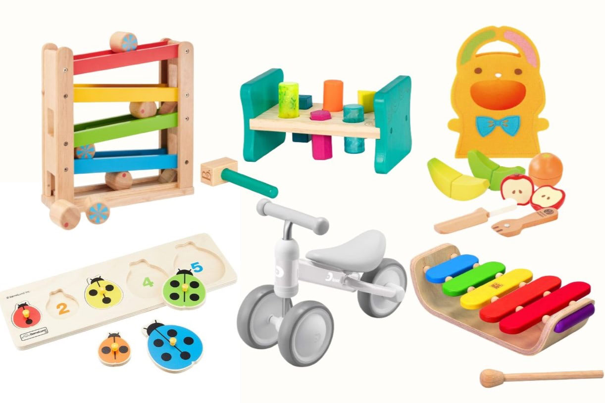 1歳向けおもちゃおすすめ20選！積み木やパズルなど人気の知育玩具も