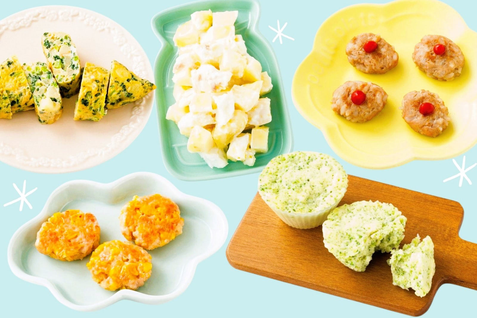 後期・完了期の手づかみ食べ離乳食レシピ18品!赤ちゃんの食べる意欲をグングン育てよう!
