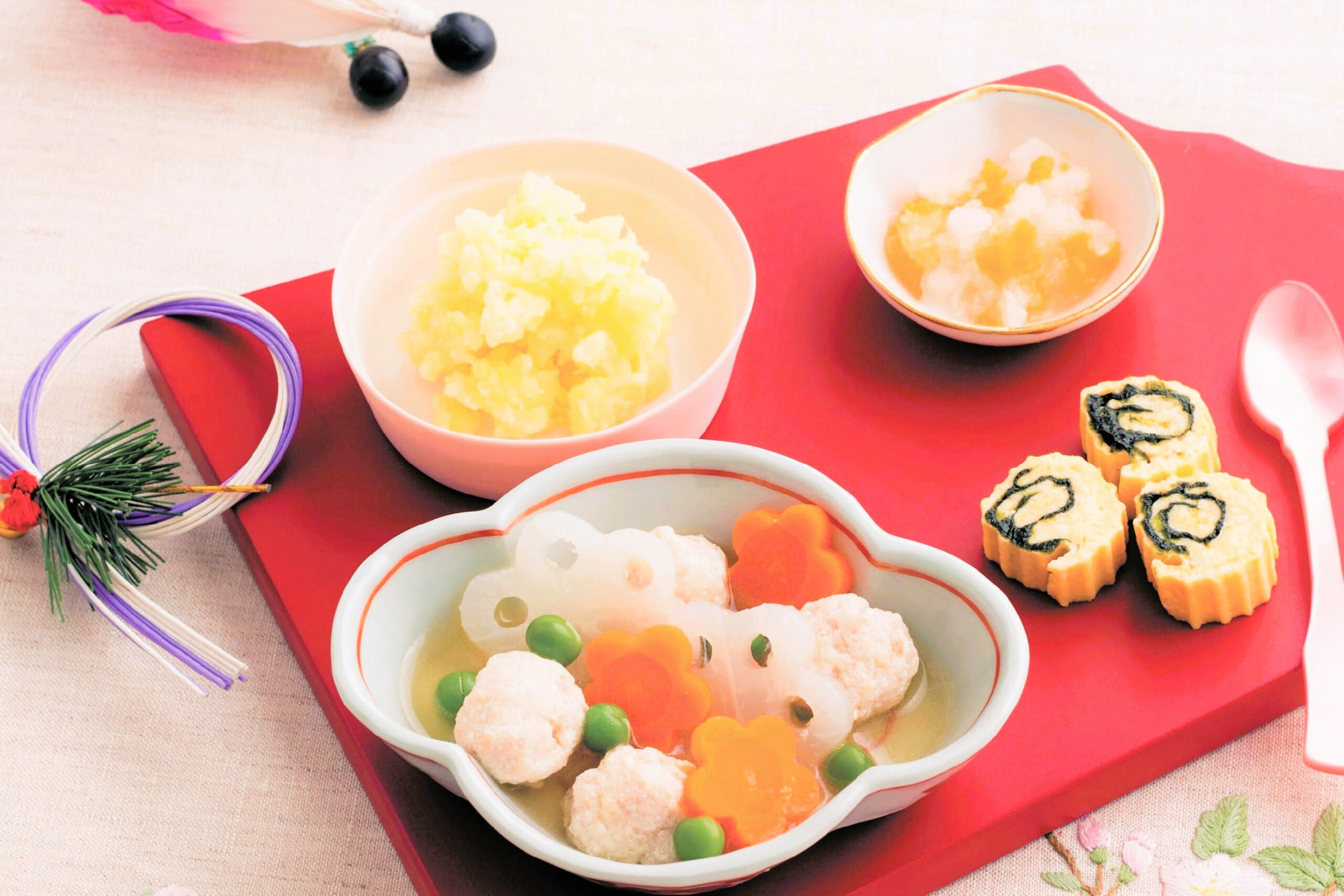 【手作りおせち離乳食】赤ちゃんとお正月をお祝いしよう！おすすめレシピ13品