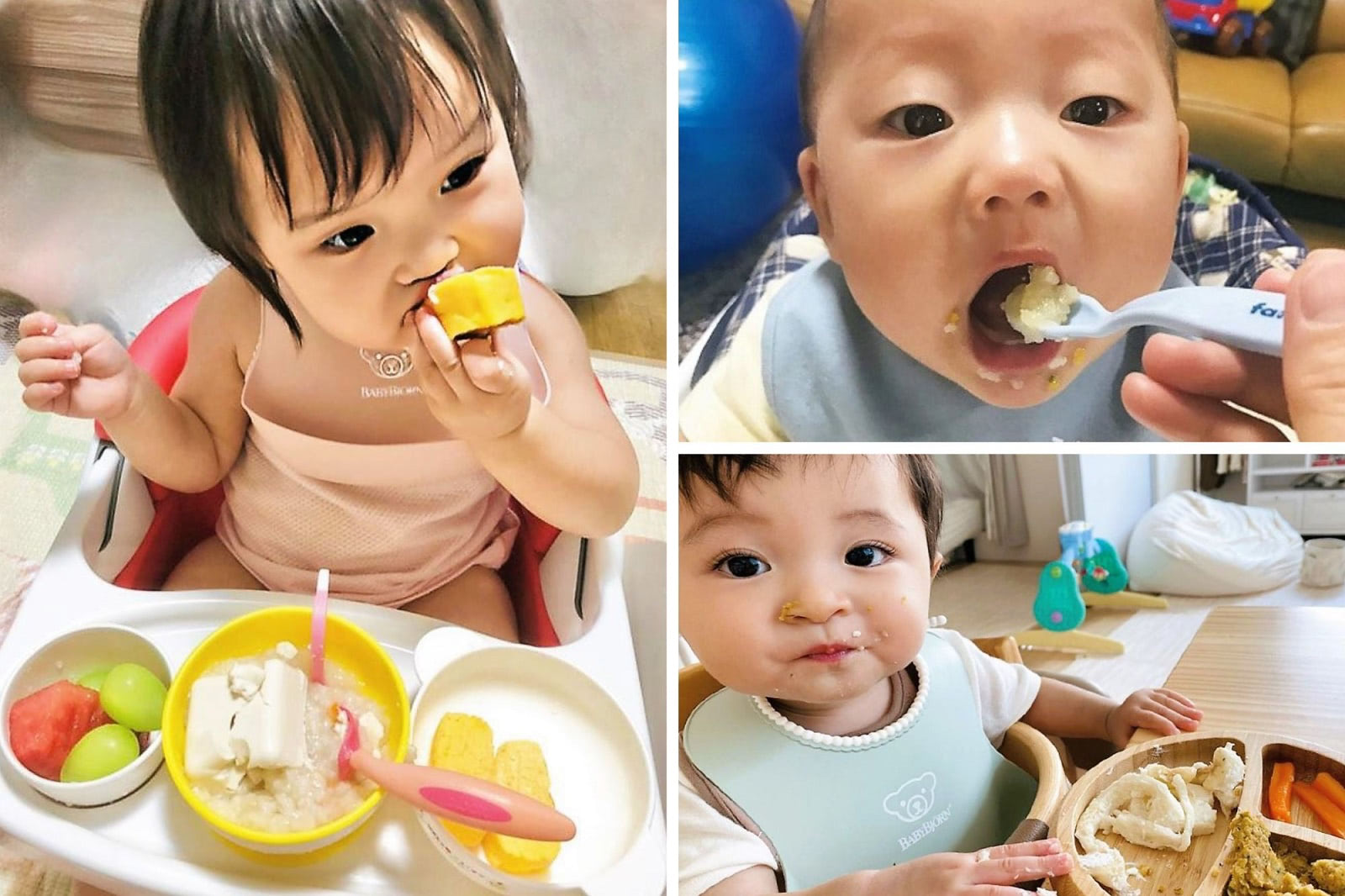 おいしいお顔がいっぱい！赤ちゃんのかわいい離乳食写真を一挙公開！
