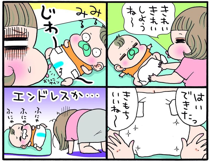 おしっこちょびちょび！豆電球ガン見！新生児ベビーあるある10