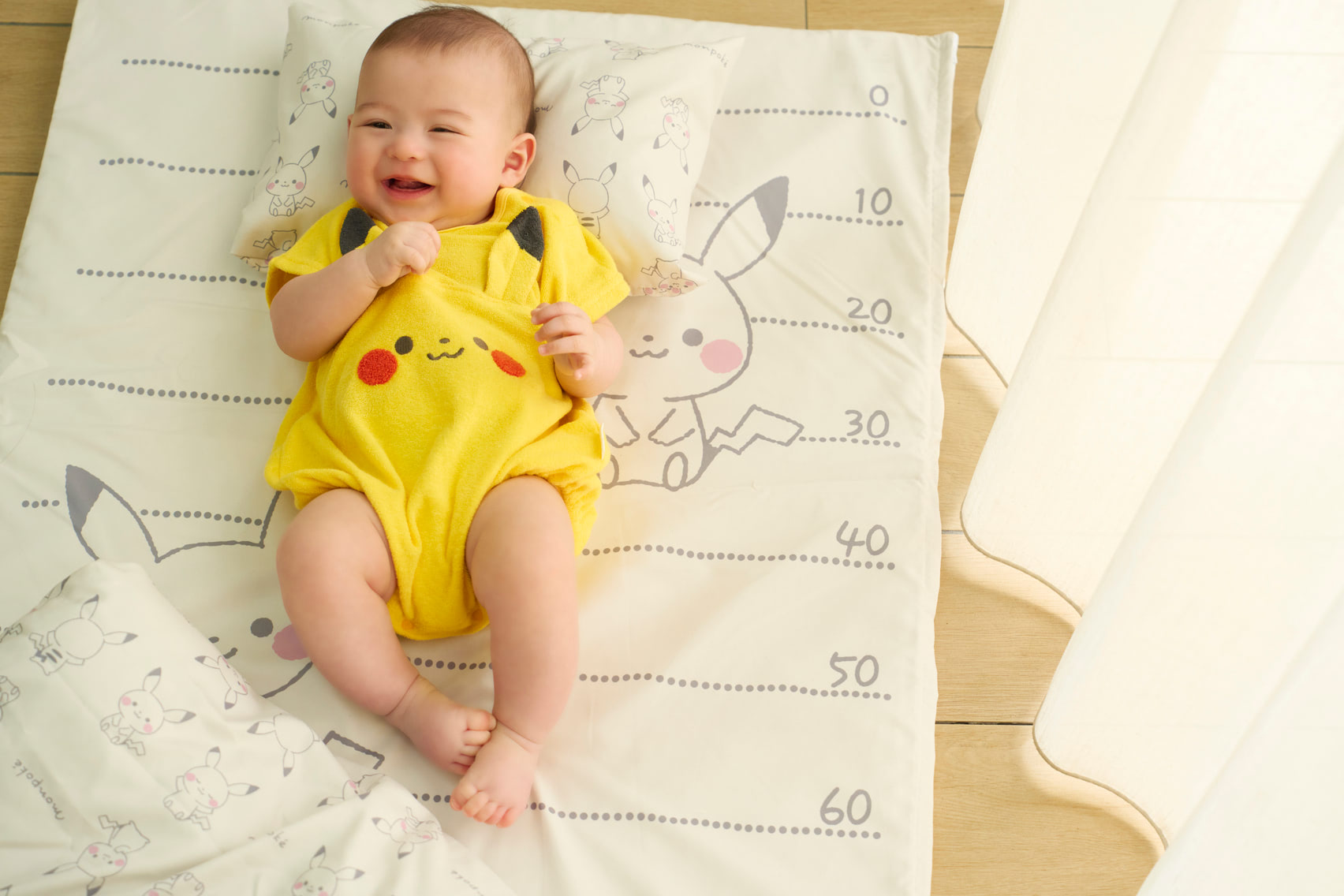 ロンパースから甚平まで♡着るだけでかわいさ倍増の「モンポケ」ウェアに新作が登場！