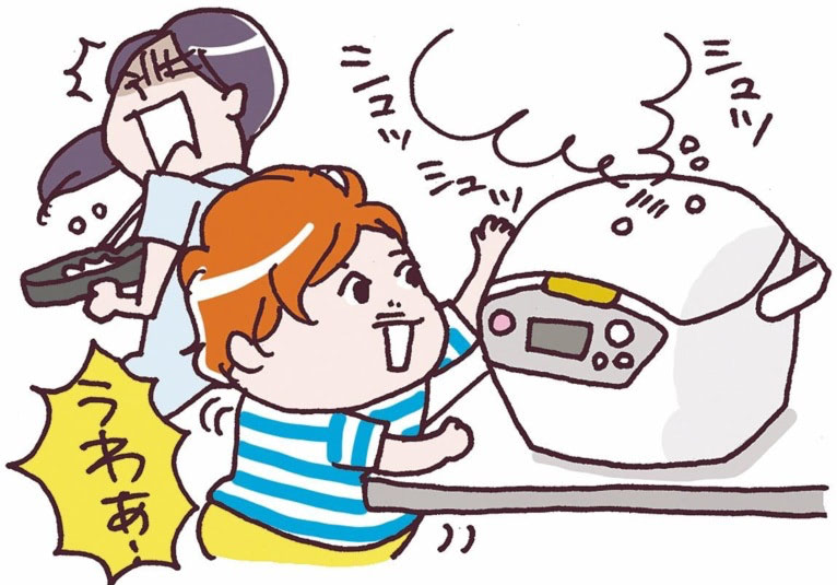 赤ちゃん　やけど