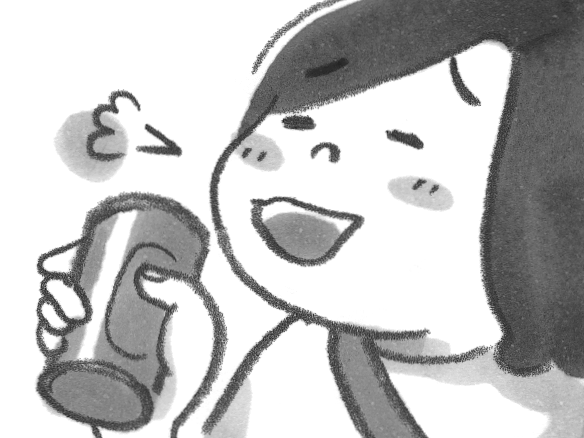 明るいうちから？「結局、お昼まで寝ちゃったなぁ&hellip;。」【柴犬食堂#4】