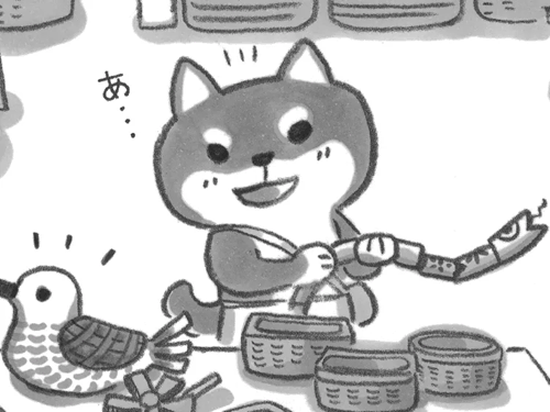 おつかいについて行ったら、こんなかわいいご褒美が♪【柴犬食堂#6】