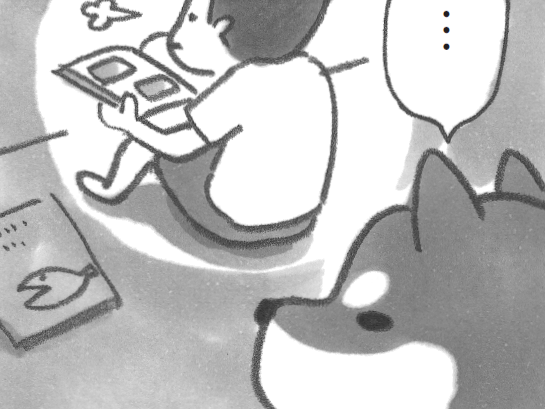 あと10日になっちゃった。学校、行きたくないなぁ&hellip;【柴犬食堂#9】