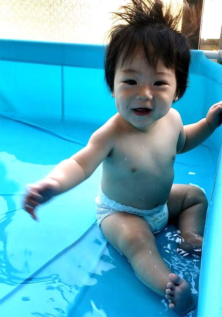 ベランダプール