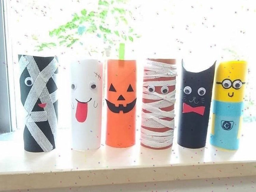 トイレットペーパーの芯で簡単工作！アイデアと作り方をご紹介