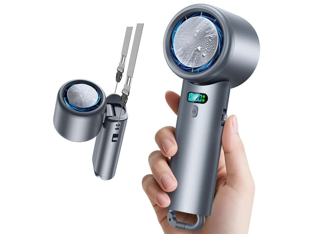 【最大41%OFF】ただの扇風機じゃない！Amazonタイムセールで&ldquo;冷却プレート付き&rdquo;ハンディファンがお得価格で登場中♡