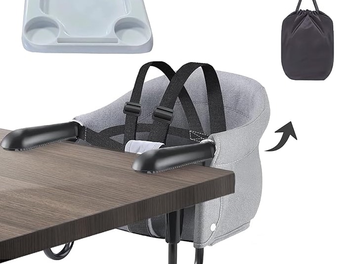 ベビーのごはんの救世主！【最大17％OFF】持ち運べる〈ベビーチェア〉がAmazonタイムセールに登場中！