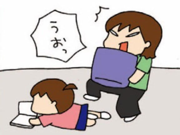 なんでこんなところにいるのーー！？夏休み中のお家はほんとうに忙しい！【うちの3姉妹#40】