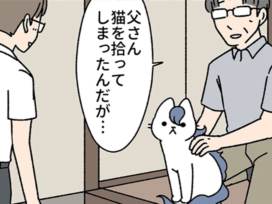 父さん、それは拾ったって言わないよ…。自由すぎる"けるぴー"に振り回される父の話。【ねこもんすたー#12】