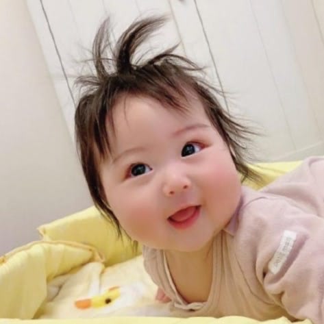 寝ぐせ　赤ちゃん