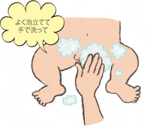 おちんちんの洗い方