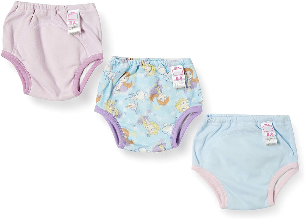 [ディズニー] 乳幼児用トレーニングパンツ ディズニー アナと雪の女王２ ３層 トレーニングパンツ ３枚組