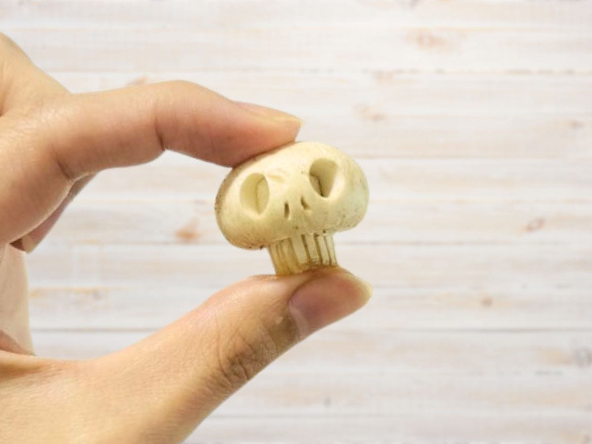 ママ天才って言われるやつ！秒でホラーごはん！？「ドクロマッシュルーム」がハロウィン映えすぎる♡