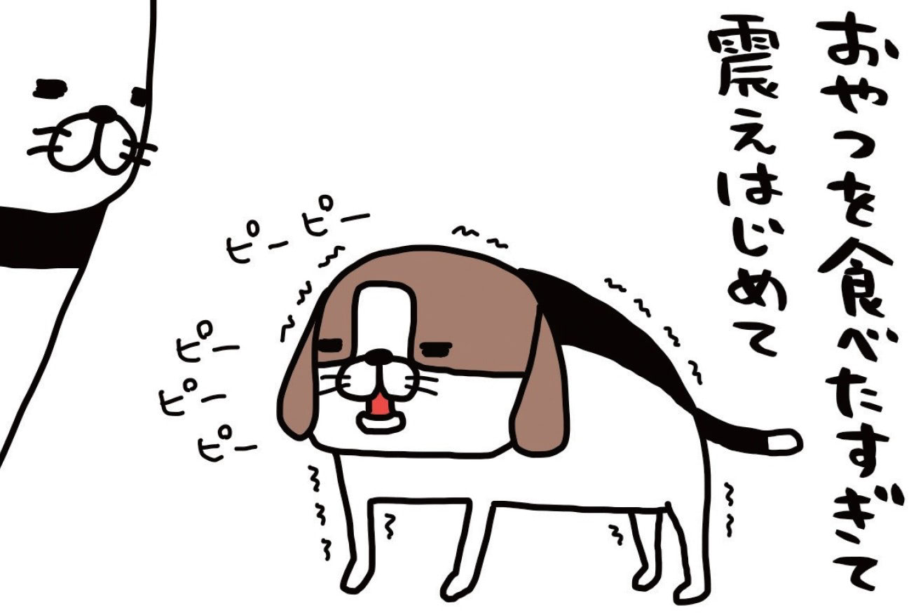 おやつへの想いが強すぎる梅吉（14歳）。震え始めたと思ったら、その流れで思わず&hellip;？【パンダと犬#5】
