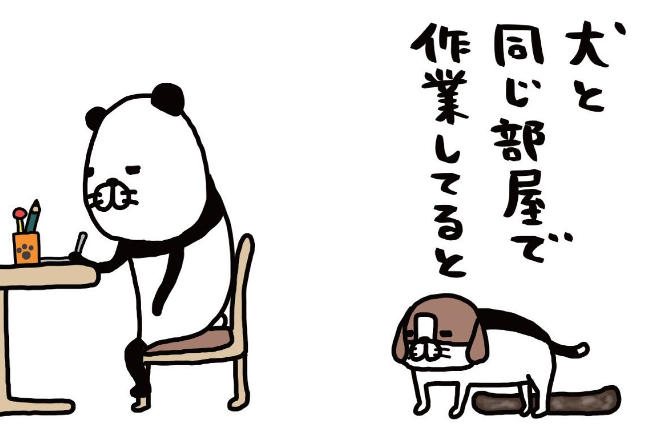 気づくといつもそこにいるよね&hellip;。梅吉の「定位置」はココなんです。【パンダと犬#9】