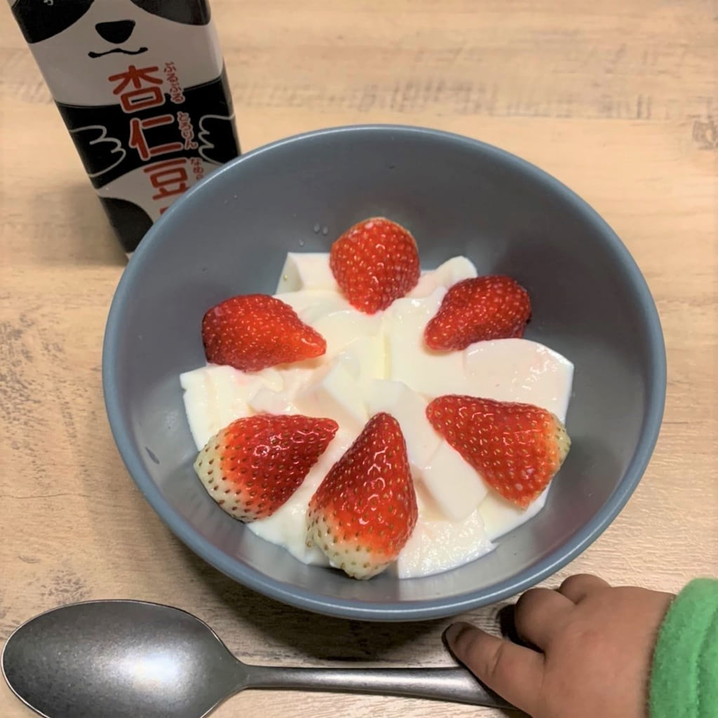 パンダ杏仁豆腐