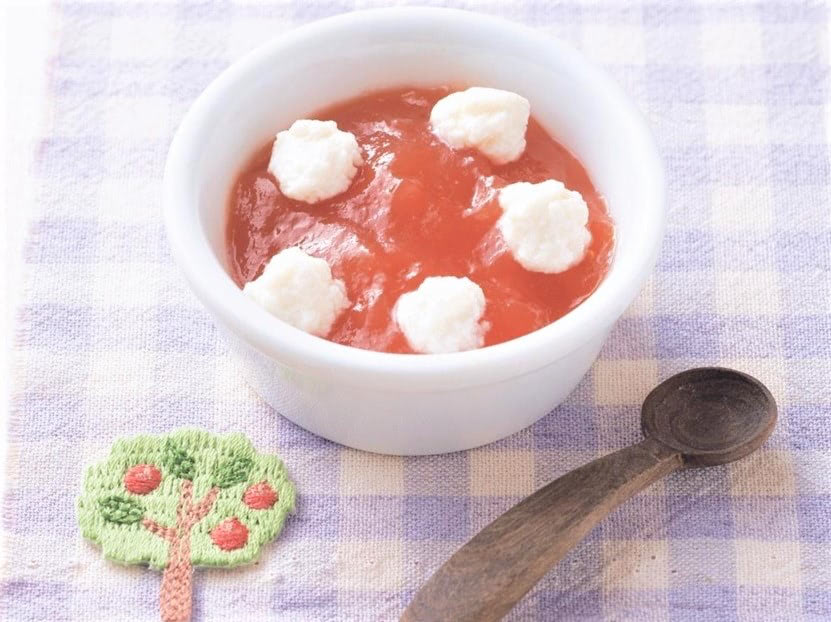 豆腐　りんご