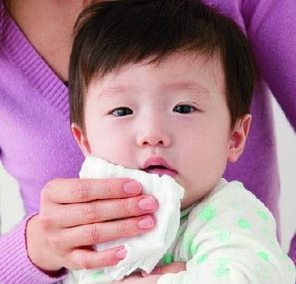 離乳食を吐いたとき　対処法
