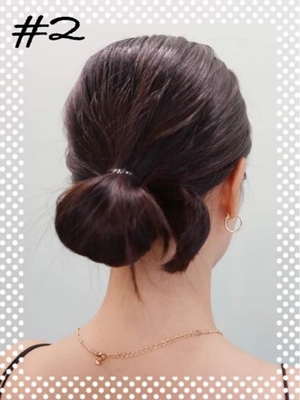 簡単　ヘアアレンジ