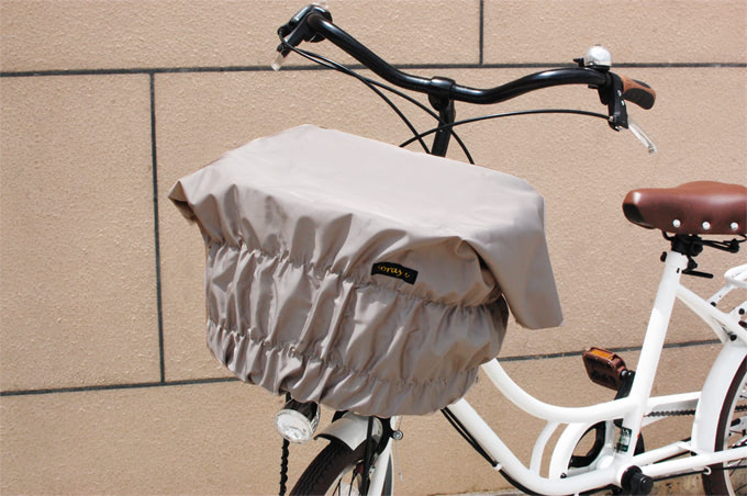 電動自転車　バスケットカバー