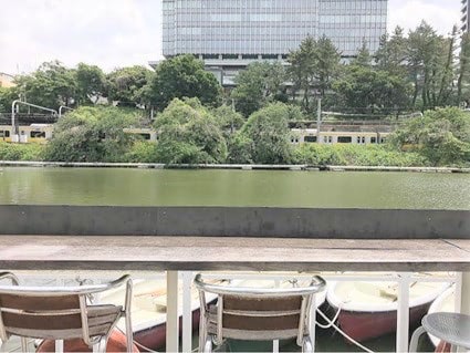 CANAL CAFE　デッキ