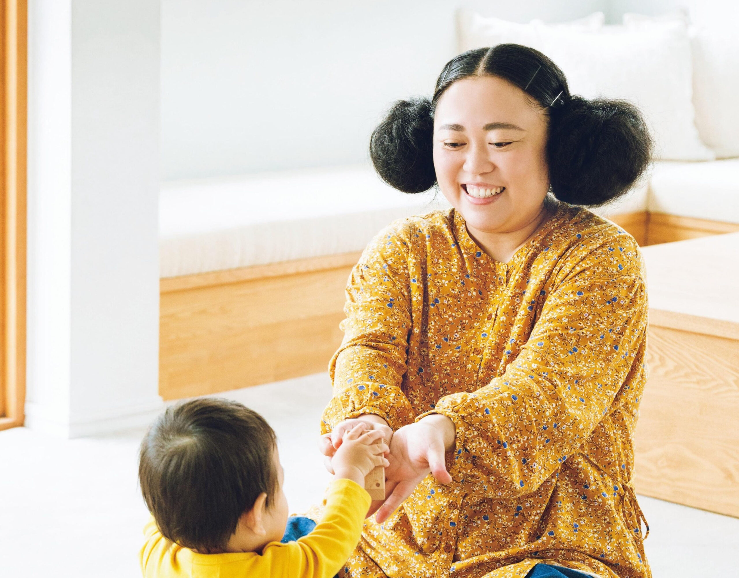 ニッチェ江上敬子さん「怒濤の1歳育児。子供はもちろん、自分たちも頑張ったとねぎらいたい」