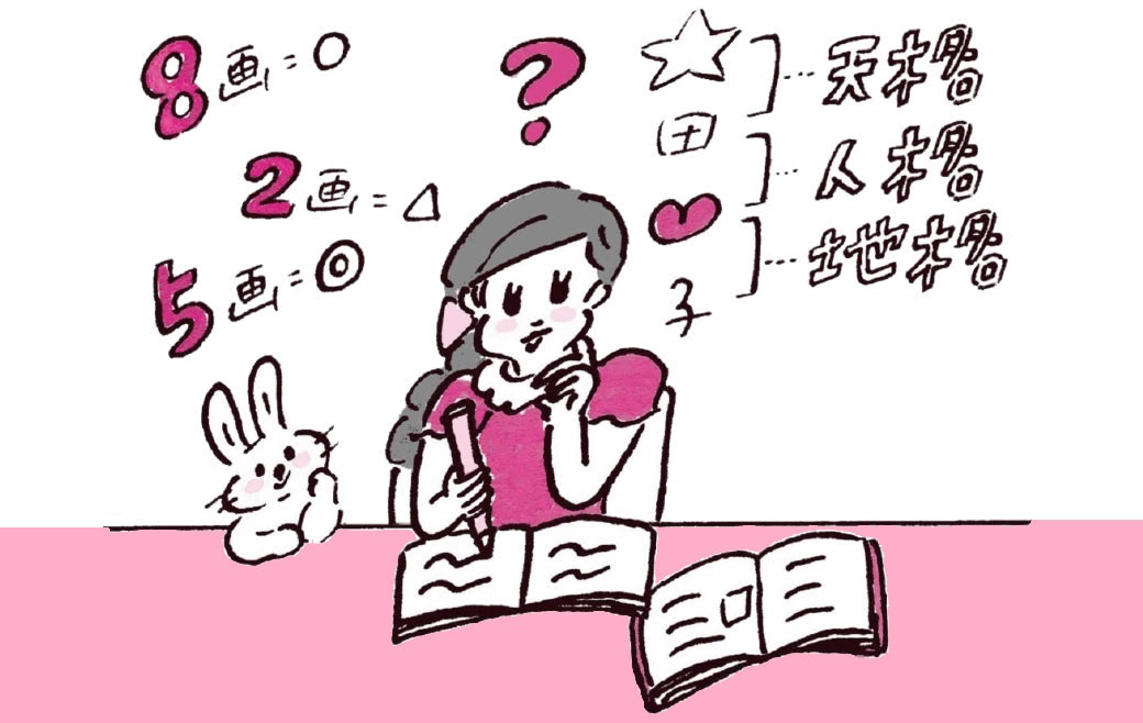 【姓名判断】で赤ちゃんの名付け。運勢がよくなる吉画数をチェックしよう！