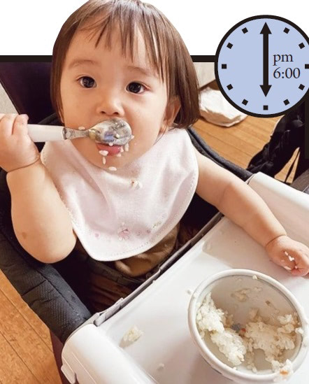 離乳食　食べムラ