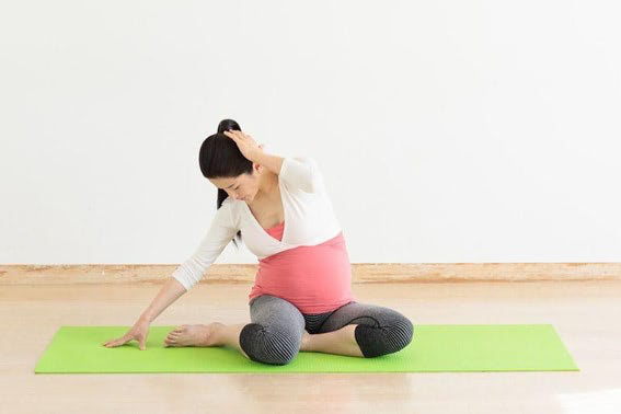 妊婦　ストレッチ