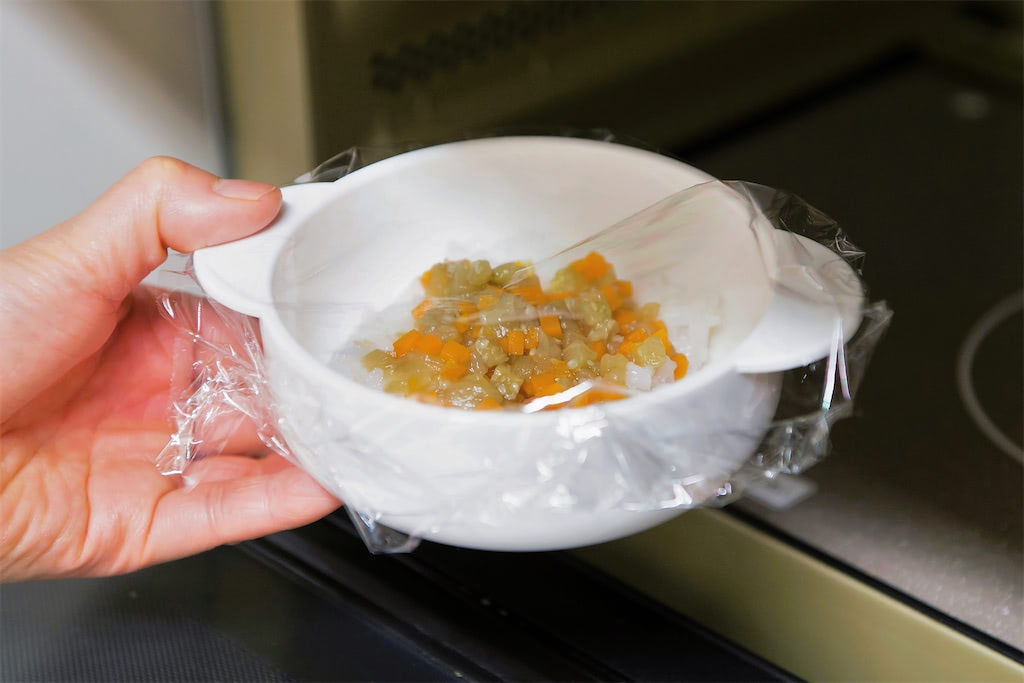 離乳食　加熱