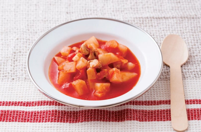 【11月の離乳食カレンダー】かぶ・じゃがいも・りんご・鮭のおいしいレシピ〈初期から完了期まで〉