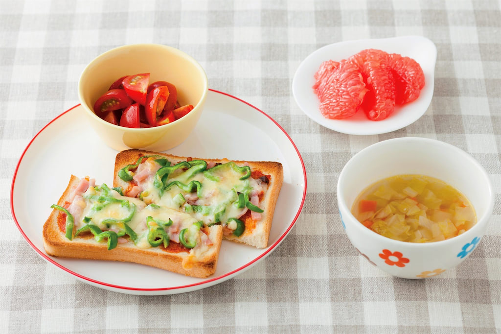 3歳　朝ごはん