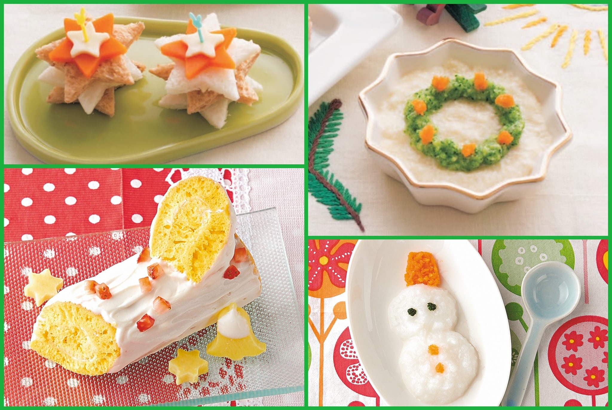 手作りできるクリスマス離乳食♡ブッシュドノエルなど全部で12レシピを公開！