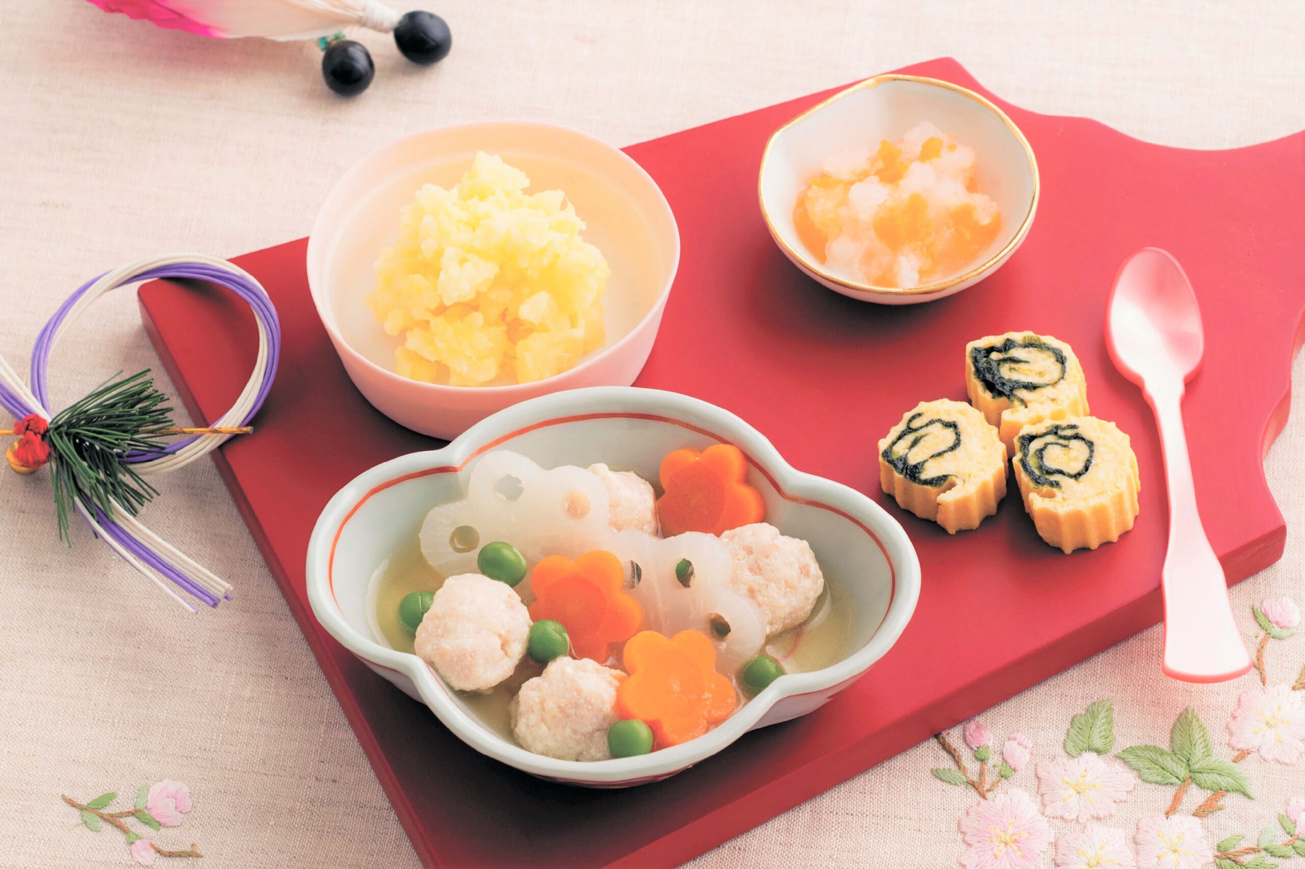 【おせち離乳食レシピ13品】赤ちゃんとお正月をお祝いしよう！