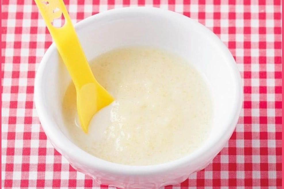 12月の離乳食レシピ【生後5～6ヶ月頃・ゴックン期】