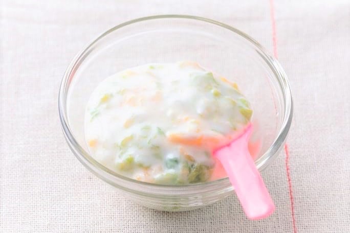12月の離乳食レシピ【生後7～8ヶ月頃・モグモグ期】