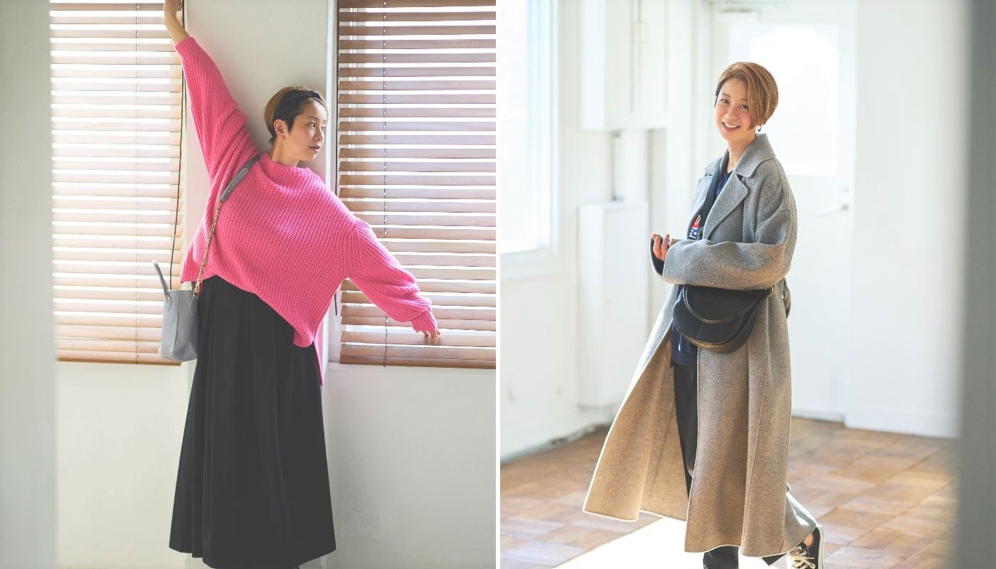 田中美保さん「この冬の着こなしは、ママだけどカジュアル過ぎず、大人っぽさも出したい！」