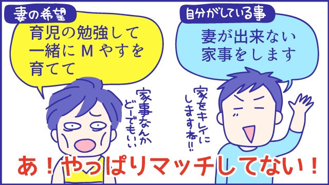 夫　育児しない
