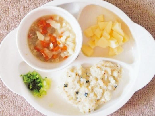 1歳　食べる量