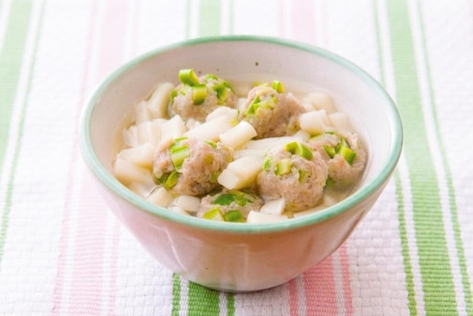 アスパラ　離乳食