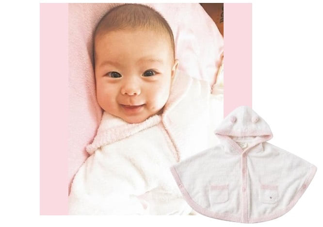赤ちゃん　ポンチョ
